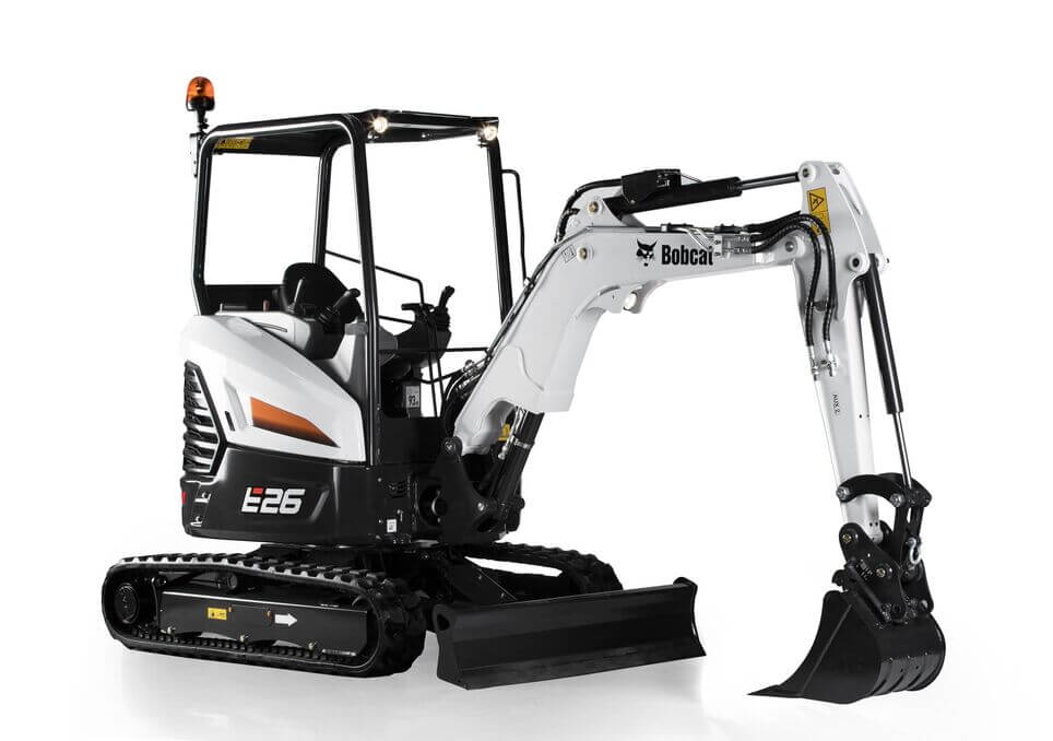 mini bager bobcat e26