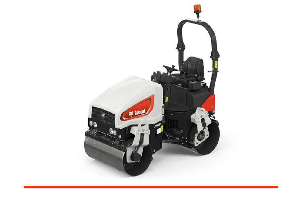 Bobcat tandem vibracijski valjci s remenom